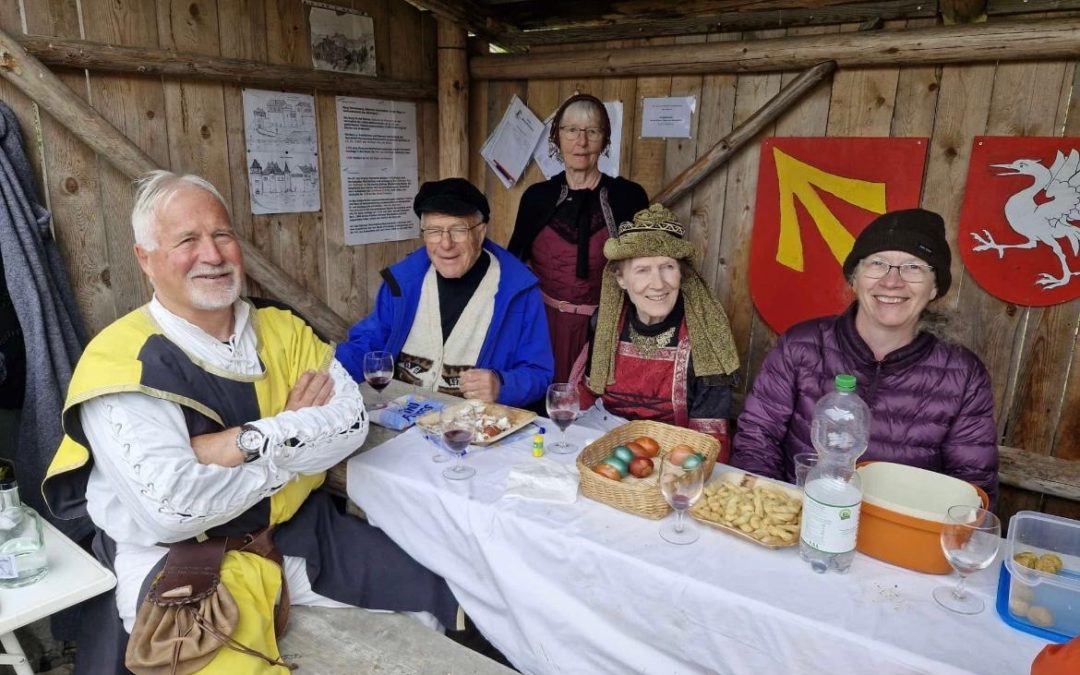 Eiertütschen auf Burg Mannenberg 2025